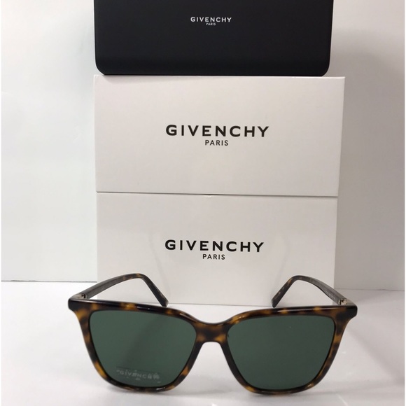 Authentic GIVENCHY GV7160/S 086QT DARK HAVANA GREEN CAT EYE SUNGLASSES. 55mm - Picture 8 of 15